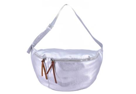 Dámská kabelka - stříbrná
