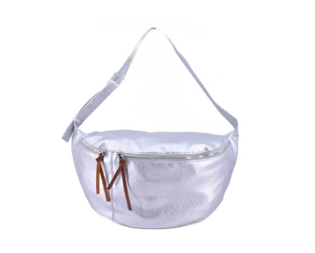 Dámská kabelka - stříbrná