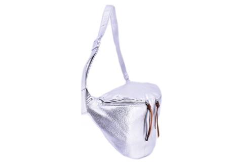 Dámská kabelka - stříbrná