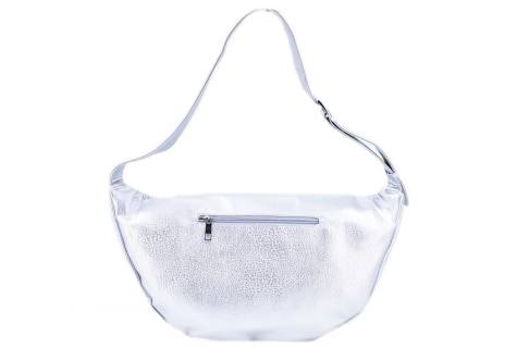 Dámská kabelka - stříbrná
