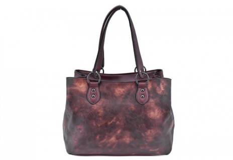 Dámská kabelka - tmavě hnědá