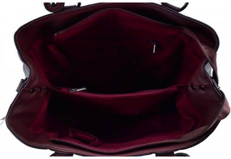 Dámská kabelka - tmavě hnědá