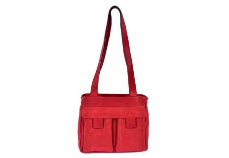 Dámská kožená kabelka