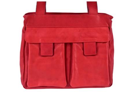 Dámská kožená kabelka