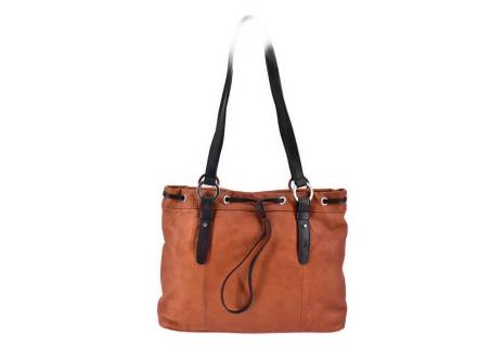 Dámská kožená kabelka