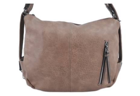 Dámská kabelka - tmavě béžová