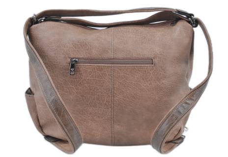 Dámská kabelka - tmavě béžová