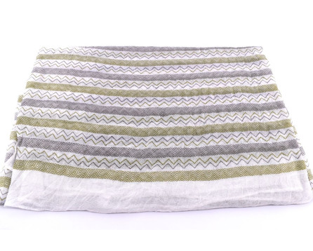 Dámský pruhovaný šátek Arteddy - zelená