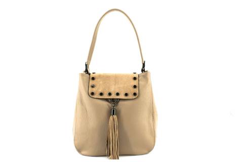 Dámská kožená  kabelka s klopnou Arteddy