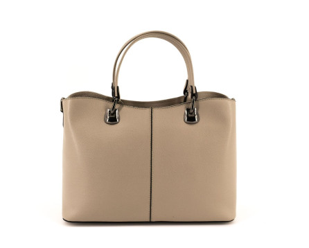 Dámská kožená kabelka Arteddy - béžová